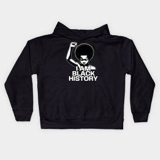 I Am Black History Black Boy Kids Kids Hoodie